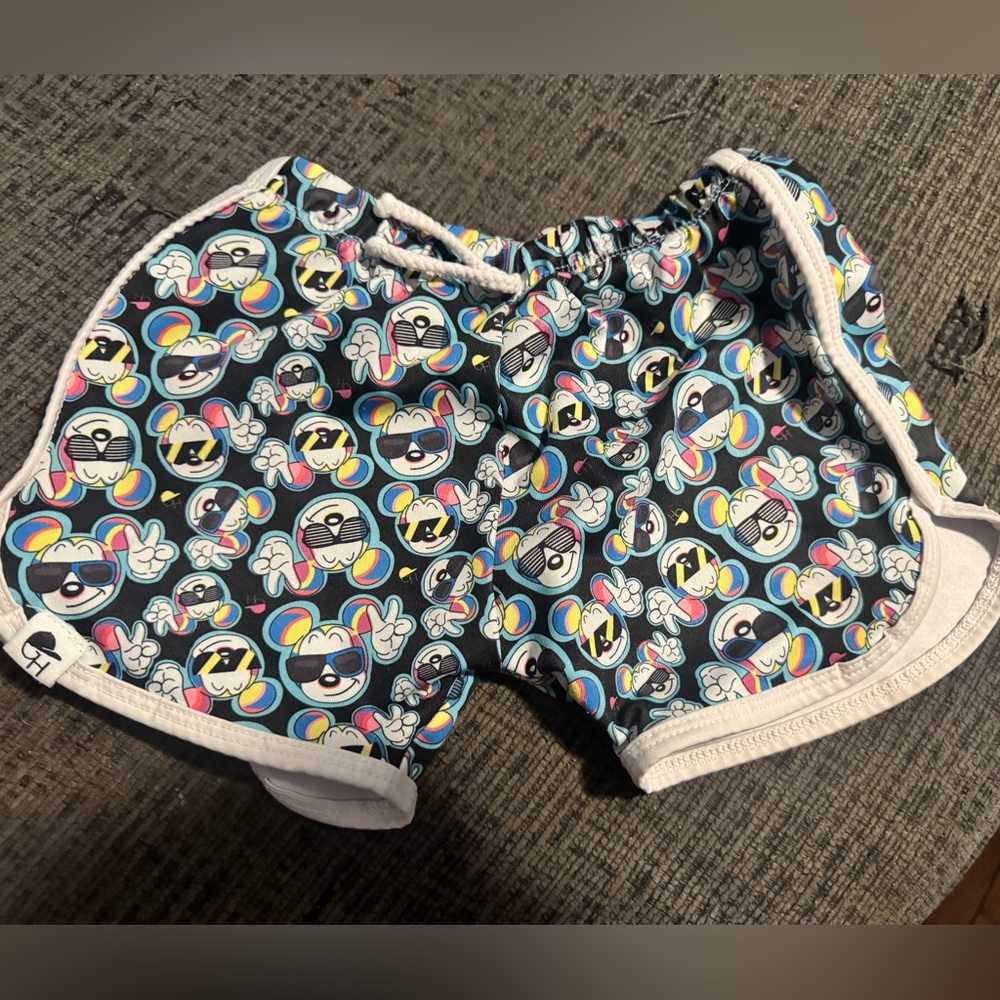 George Hats Colorful Mickey Sunglasses Track Swim Shorts